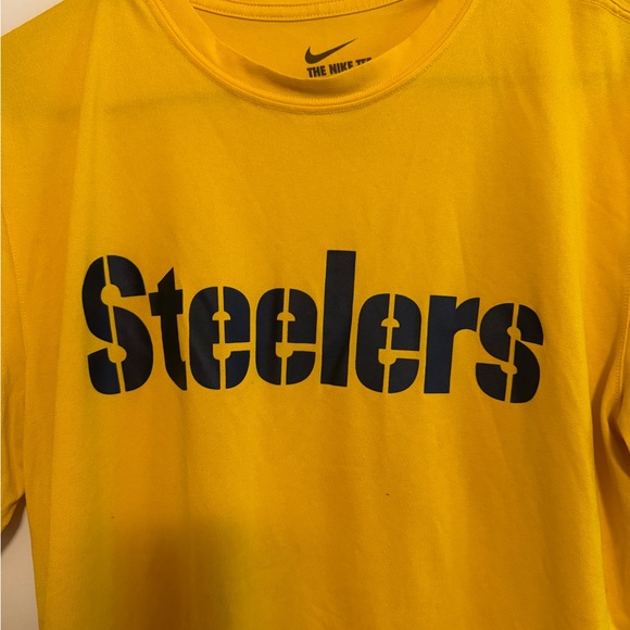 Nike Men's Yellow Steelers Tee - Picture 2 of 5